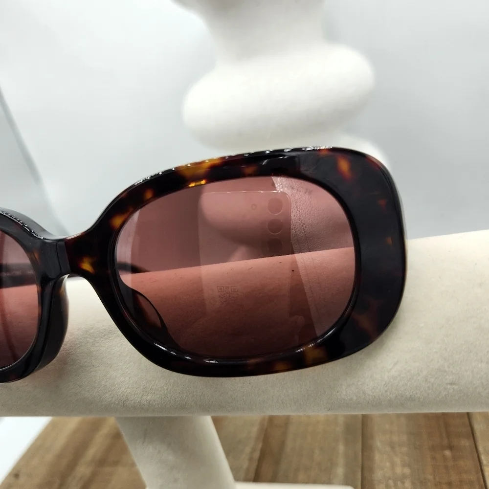 NEW! Coach Tortoise Shell w/ Violet Lense Sunglasses / Shades